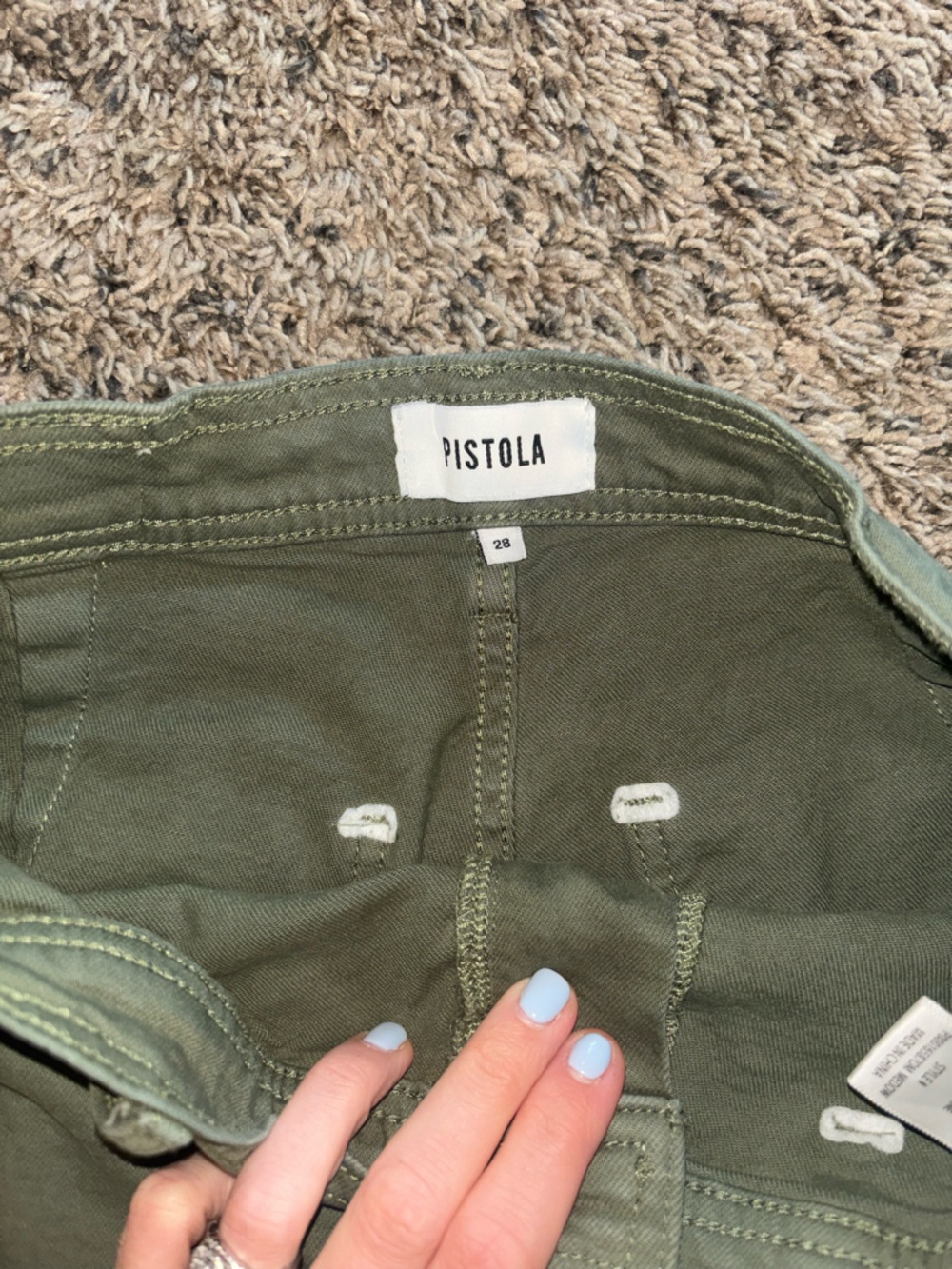 Pistola Penny Crop High Rise